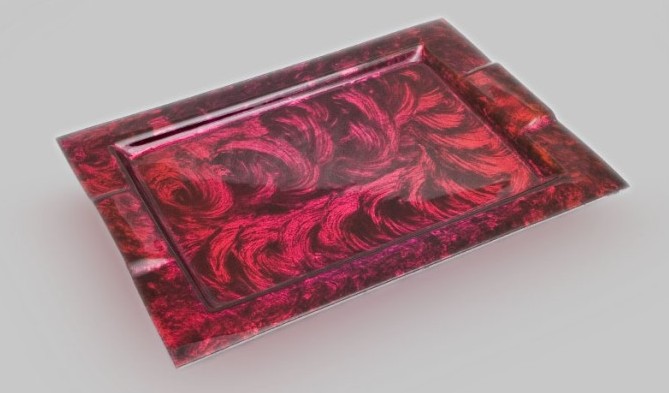 CD11830 - GOLD & SILVER LEAF TRAYS