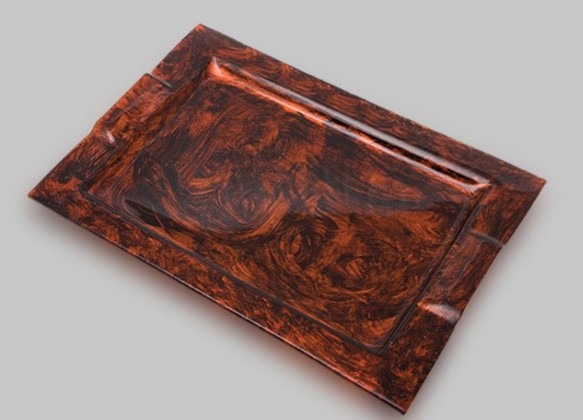 CD18504 - GOLD & SILVER LEAF TRAYS