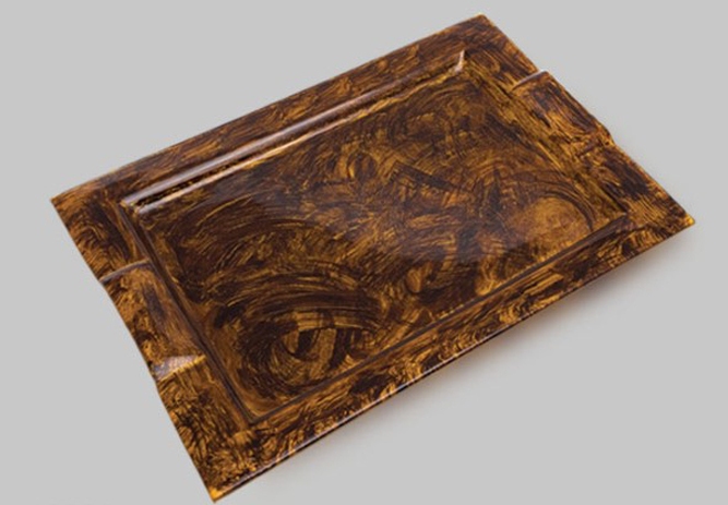 CD18506 - GOLD & SILVER LEAF TRAYS